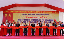 Thanh Hóa: Khánh thành Khu di tích lịch sử cách mạng Trụ sở làm việc của Tỉnh ủy