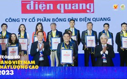 Điện Quang đạt danh hiệu Hàng Việt Nam chất lượng cao 2023