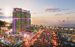 Cất nóc và ra mắt hai công trình “trái tim” của dự án Flamingo Ibiza 1