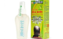 Thu hồi toàn quốc lô tinh dầu hoa bưởi ngăn rụng tóc chất lượng kém