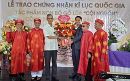 Non bộ "Cội nguồn" xác lập kỷ lục Việt Nam