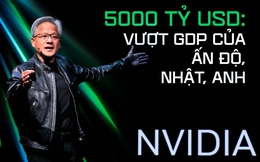 NVIDIA lập cú đúp kỷ lục 2025: 5.000 tỷ USD vốn hóa khiến cả Phố Wall sững sờ, còn 1 kỷ lục kinh ngạc nữa