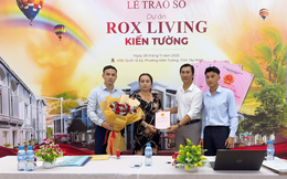 ROX Living Kiến Tường trao sổ hồng cho khách hàng, khẳng định năng lực và trách nhiệm của chủ đầu tư