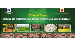 Tôn vinh giá trị nông sản qua Ngày hội sản phẩm vùng đồng bào dân tộc thiểu số và miền núi phía Bắc