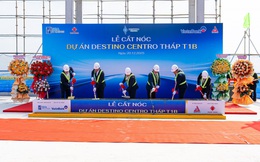 Seaholdings cất nóc tháp đầu tiên tại dự án Destino Centro