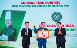 Đà Nẵng có thêm 2 Nghệ nhân ẩm thực Việt Nam