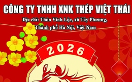 Công ty TNHH XNK Thép Việt Thái: Chúc mừng năm mới Xuân Bính Ngọ 2026