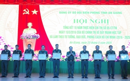 BĐBP An Giang: Tuyên dương tập thể và cá nhân tiêu biểu trong học tập theo tư tưởng Hồ Chí Minh