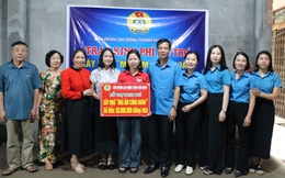 Thái Bình: Trao hỗ trợ 350 triệu đồng cho 7 đoàn viên xây nhà mái ấm