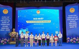 Cuộc thi Tài năng Tin học trẻ quốc tế: Khi giáo dục số trở thành thương hiệu của Thủ đô