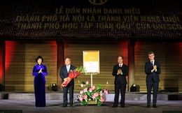 Hà Nội đón nhận danh hiệu "Thành phố học tập toàn cầu" của UNESCO