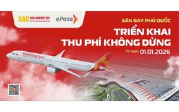 Sân bay Phú Quốc triển khai thu phí không dừng, rút ngắn thời gian di chuyển cho hành khách