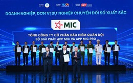 MIC được vinh danh tại Giải thưởng Chuyển đổi số Việt Nam 2026 với bộ giải pháp bảo hiểm số