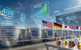 IEA sẽ xả lượng dầu lớn nhất lịch sử 400 triệu thùng trong kho dự trữ