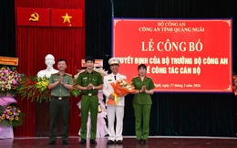 Đại tá Nguyễn Thành Long làm Phó Giám đốc Công an tỉnh Quảng Ngãi