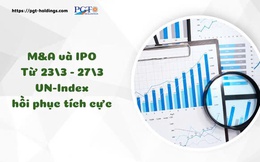 M&A và IPO (Từ 23/3 - 27/3):  VN-Index hồi phục tích cực