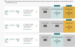 Giá vé máy bay dịp lễ 30/4 - 1/5 tăng mạnh