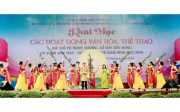 Phú Thọ khai mạc các hoạt động văn hóa, thể thao dịp Giỗ Tổ Hùng Vương
