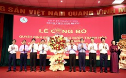 Bệnh viện Ung bướu tỉnh Thanh Hóa đạt tiêu chuẩn hạng I