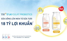 Tập đoàn TH ra mắt Sữa Uống Lên Men Hương Đào Tự Nhiên & Hương Dứa Tự Nhiên