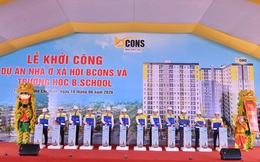 TP.HCM: Khởi công Dự án Nhà ở xã hội Bcons và trường học B.School
