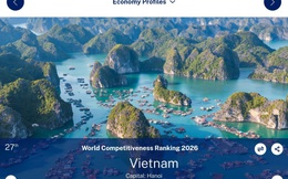 Việt Nam lần đầu góp mặt trong bảng xếp hạng năng lực cạnh tranh toàn cầu