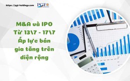 M&A và IPO (Từ 13/7 - 17/7): Áp lực bán gia tăng trên diện rộng
