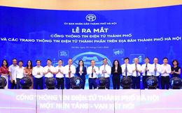Hà Nội: Ra mắt Cổng thông tin điện tử và hệ thống trang thông tin điện tử