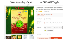 Xác minh sản phẩm Love World Nutrition Coffee quảng cáo gây hiểu lầm trên sàn thương mại điện tử
