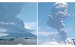 Indonesia: Núi lửa phun trào khiến hàng nghìn người dân phải sơ tán