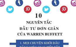 [Infographics] 10 nguyên tắc đầu tư đơn giản của Warren Buffett