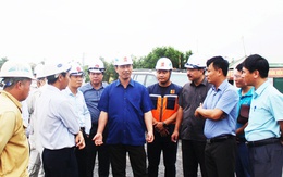 Kiểm tra công trình xây dựng đường cao tốc Bắc - Nam trước mùa mưa bão