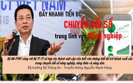 Đẩy nhanh tiến độ chuyển đổi số trong lĩnh vực nông nghiệp