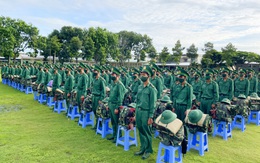 Kiên Giang: Trao quyết định, biên chế 330 chiến sĩ mới về đơn vị thực hiện nhiệm vụ
