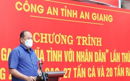 An Giang: Công an tỉnh tiếp tục “Chương trình hạt gạo nghĩa tình với nhân dân” lần thứ 3