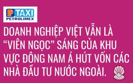 Doanh nghiệp Việt vẫn là “Viên Ngọc” sáng của khu vực Đông Nam Á hút vốn các nhà đầu tư nước ngoài.