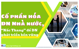 Cổ phần hóa DN Nhà nước, “Nấc Thang” để DN phát triển bền vững
