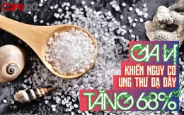 Đây là loại gia vị người Việt luôn ăn GẤP ĐÔI quy định, chỉ cần tiêu thụ 9,4g/ngày sẽ khiến nguy cơ UNG THƯ dạ dày tăng 68%