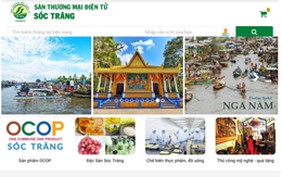 Sóc Trăng: Đưa vào vận hành Sàn Thương mại điện tử tỉnh