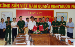 Ban Dân vận Thành ủy - Bộ đội Biên phòng thành phố: Ký kết Chương trình phối hợp thực hiện công tác dân vận