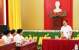 Nghệ An: Chủ tịch UBND tỉnh làm việc với Ban Thường vụ Huyện ủy Anh Sơn