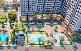Tổ hợp căn hộ sở hữu bể bơi phong cách resort tại Tây Nam Linh Đàm