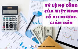 Tỷ lệ nợ công của Việt Nam có xu hướng giảm dần