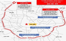 Hà Nội giải phóng 80% mặt bằng đường vành đai 4 trước ngày khởi công dự án
