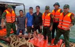 BĐBP Kiên Giang: Kịp thời cứu sống 3 người dân bị nạn trên biển