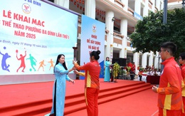 Phường Ba Đình: Khai mạc Đại hội Thể dục thể thao lần thứ I - năm 2025