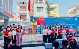 Trường Tiểu học Đoàn Thị Điểm phường Phú Thượng, trao yêu thương - nhận nụ cười