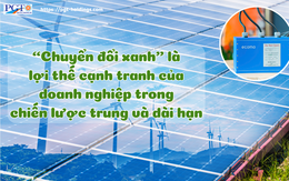 “Chuyển đổi xanh” là lợi thế cạnh tranh của doanh nghiệp trong chiến lược trung và dài hạn
