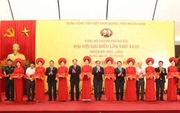 Khai trương Trung tâm Báo chí phục vụ Đại hội đại biểu Đảng bộ TP Hà Nội lần thứ XVIII