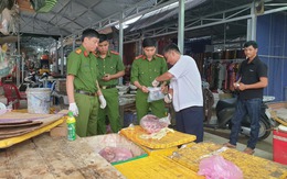Cần Thơ: Phát hiện vụ giết mổ và mua bán thịt nhiễm tả heo châu Phi